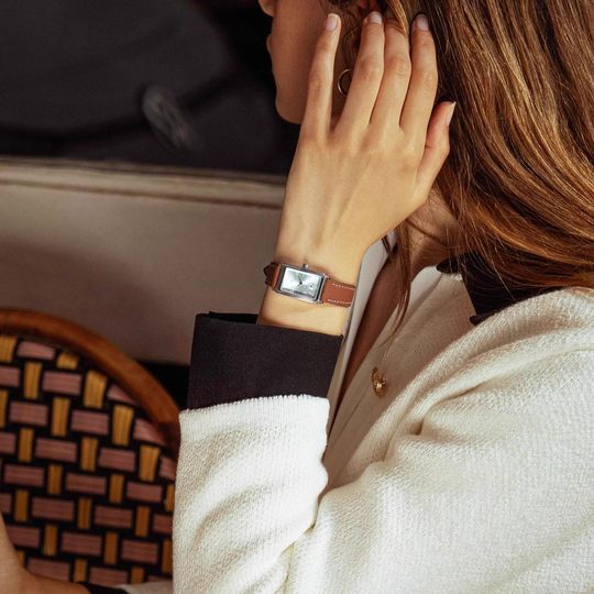 Официальное восхищение флагом Hamilton, американские ретро маленькие квадратные часы