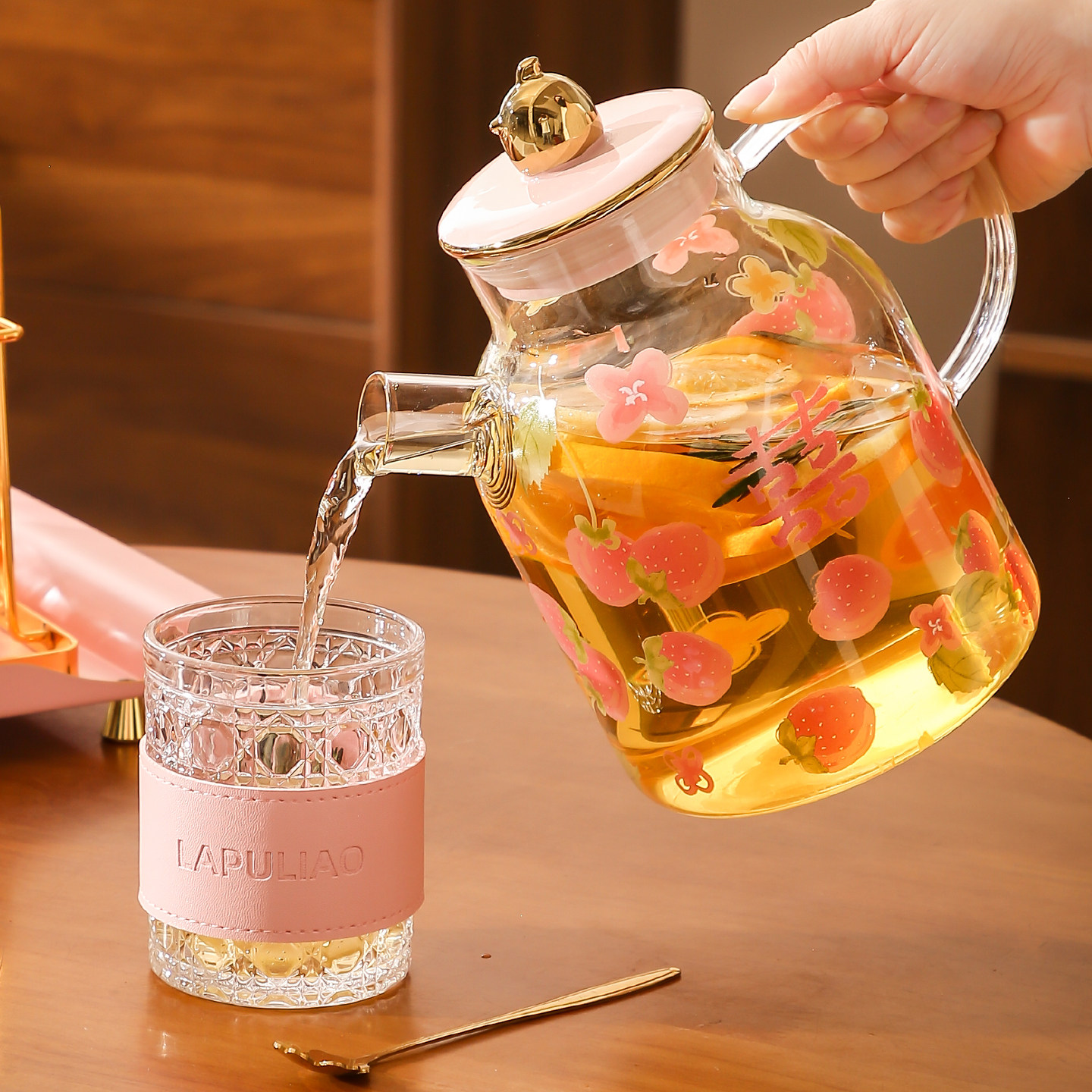 新婚礼物送闺蜜新人新娘有意义高级实用大气杯子结婚茶具套装陪嫁