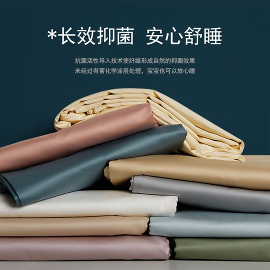 Long Staple Cotton Antibacterial Breathable Pillowcase