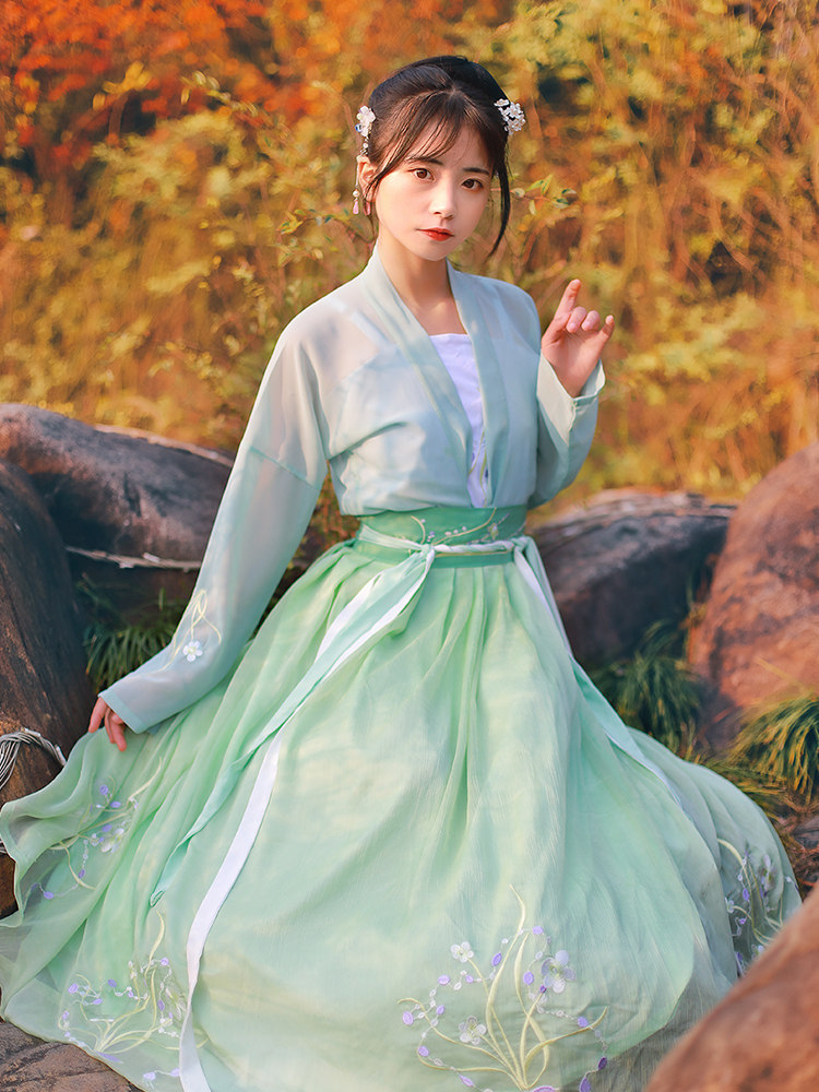 云芳晴清秋去中国风正品原创汉服 云芳晴服饰汉服