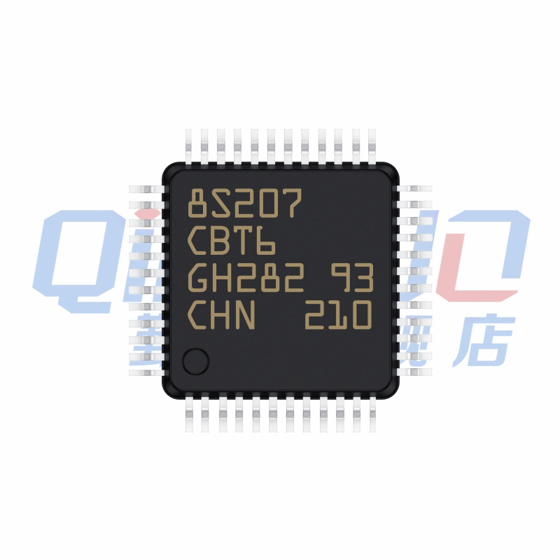 原装正品STM8S207CBT6 LQFP-48 24MHz/128KB闪存/8位微控制器-MCU_虎窝淘