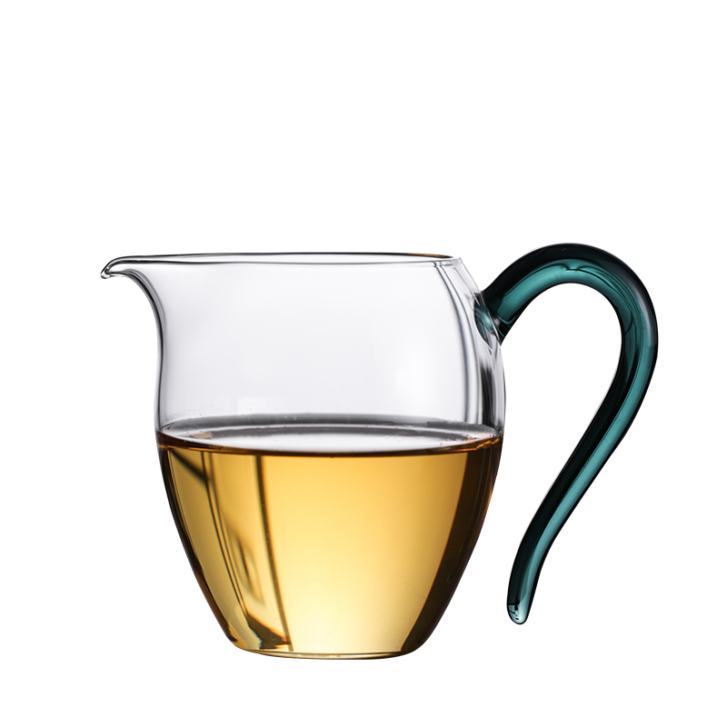 怡然茶海加厚耐热玻璃公道杯茶漏套装功夫茶具分茶器过滤公杯-图3
