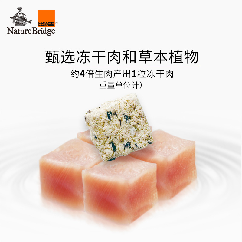 比瑞吉优选全价老年期猫粮2kg高龄猫咪粮比瑞吉猫粮冻干草本优惠券