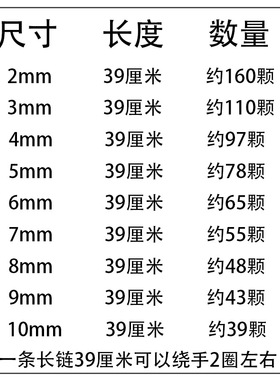 diy半成品乌拉圭项链散珠