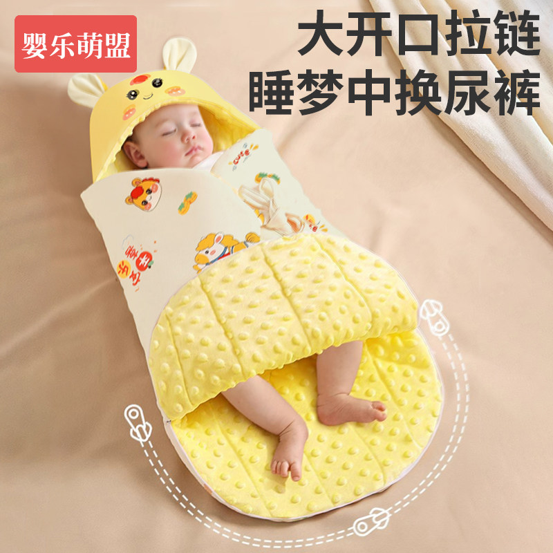 包被初生婴儿纯棉a类春夏四季款新生宝宝专用秋冬款加厚产房抱被