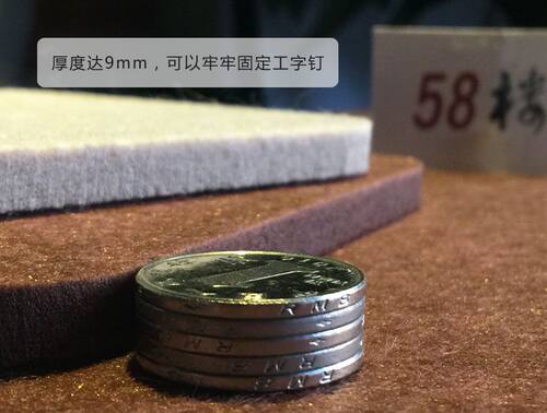 特价15*15带胶彩色方形韩国北欧毛毡置物墙贴收纳留言记事软木板 - 图2