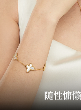 羽兮原创小众蝴蝶手链女