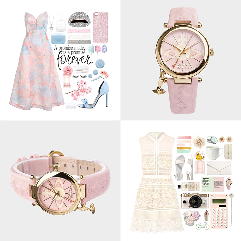 西太后土星女表轻奢小众名牌正品时尚粉色女士手表,淘宝优惠券,粉丝福利购,淘宝优惠卷