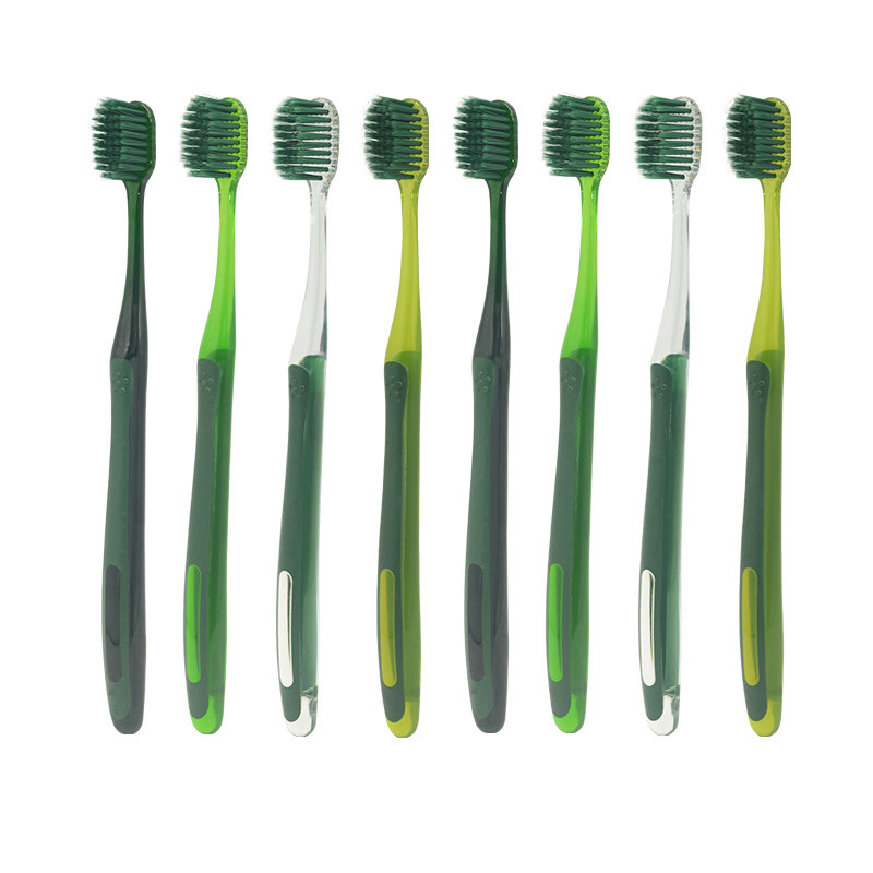 尚口清宽头软毛成人家庭装竹盐牙刷 尚口清牙刷/口腔清洁工具