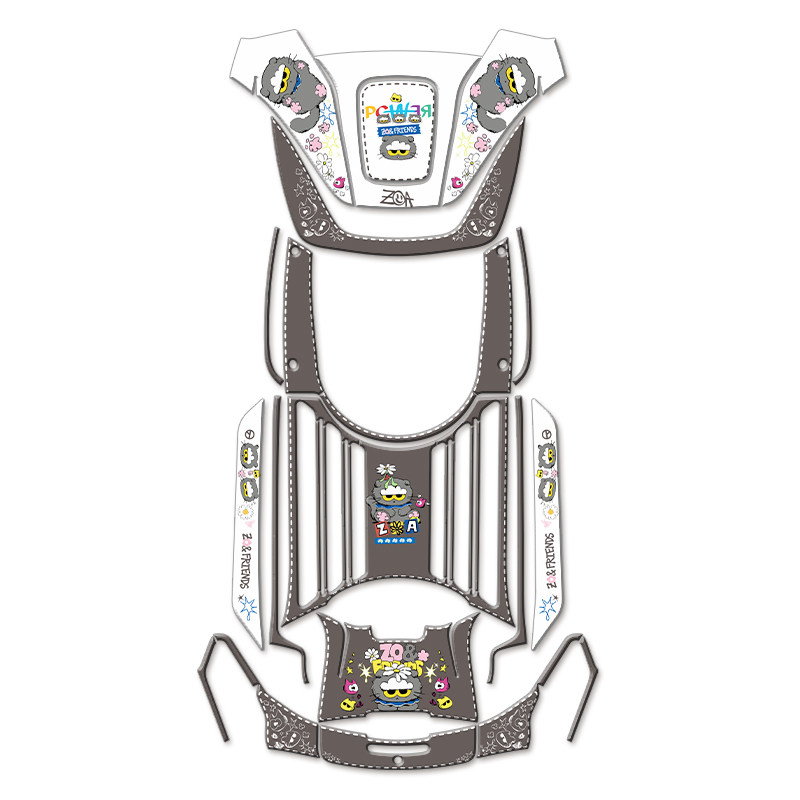 适用于豪爵Lumi125摩托车脚踏贴装甲贴纸脚垫装饰改装贴膜配件,淘宝优惠券,粉丝福利购,淘宝优惠卷