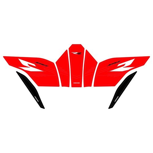 适用于凯越350RR赫雷兹防滑油箱贴改装加厚橡胶防磨贴纸贴膜配件 - 图3