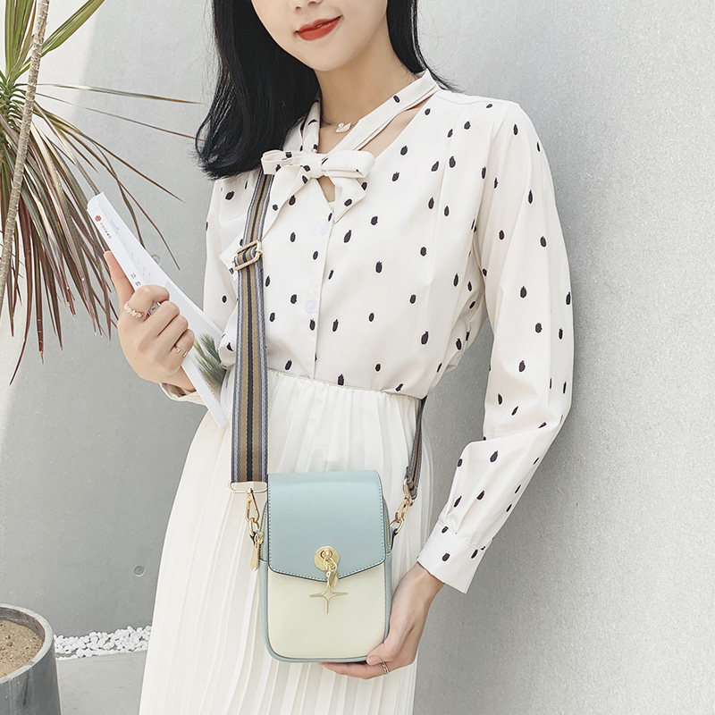 新款夏天装手机包迷你竖款斜挎小包 莎迪龙手机包