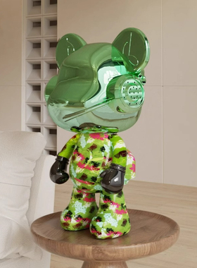 正版IP叮咚熊现代树脂摆件