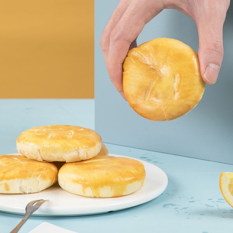 乐锦记老婆饼正宗散装整箱老式风味糕点好吃的小零食酥饼充饥点心