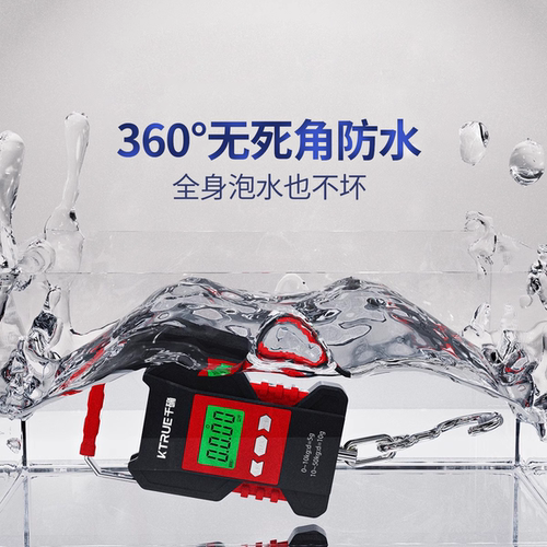 高精度防水手提电子秤精准便携式手拎随身小型称鱼器钩家用弹簧称 - 图1