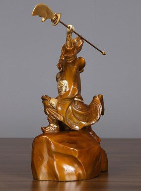 关公摆件工艺品财神佛像家居关羽