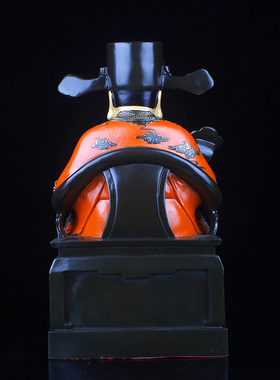 铜财神爷佛像摆件家居供奉铜文财神爷摆设店铺乔迁开业礼品