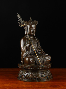 佛像供奉九华山地藏王菩萨工艺品