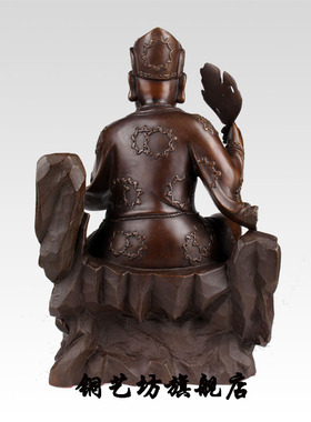 铜济公活佛摆件大号游本昌铜像济公像工艺品家居客厅佛堂摆设