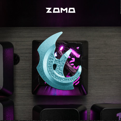 ZOMO&DOTA2原创金属键帽单个适用客制化机械磁轴透光游戏电竞键盘 - 图0