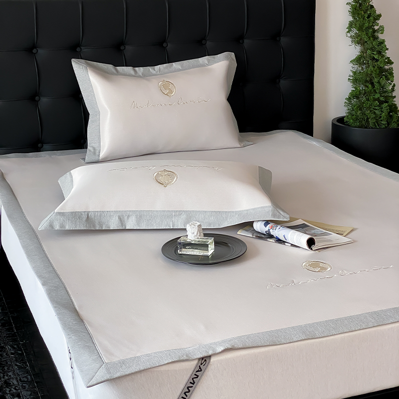 罗兰家纺A类夏季1200D冰丝席可水洗折叠凉席1.5m家用双人软席子,淘宝优惠券,粉丝福利购,淘宝优惠卷