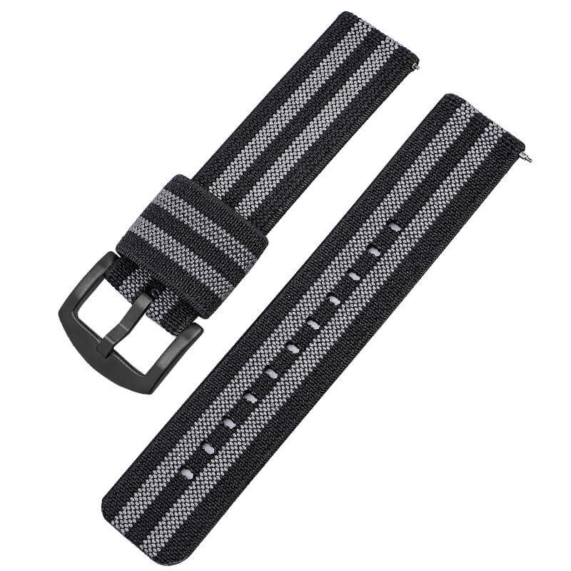 代用dw运动弹力透气尼龙编织帆布 沐时配件