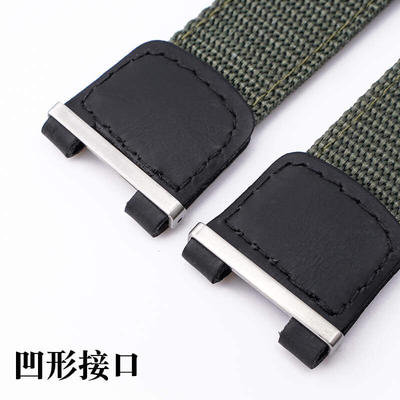 沐时 casio sgw-100尼龙帆布手表带 沐时配件