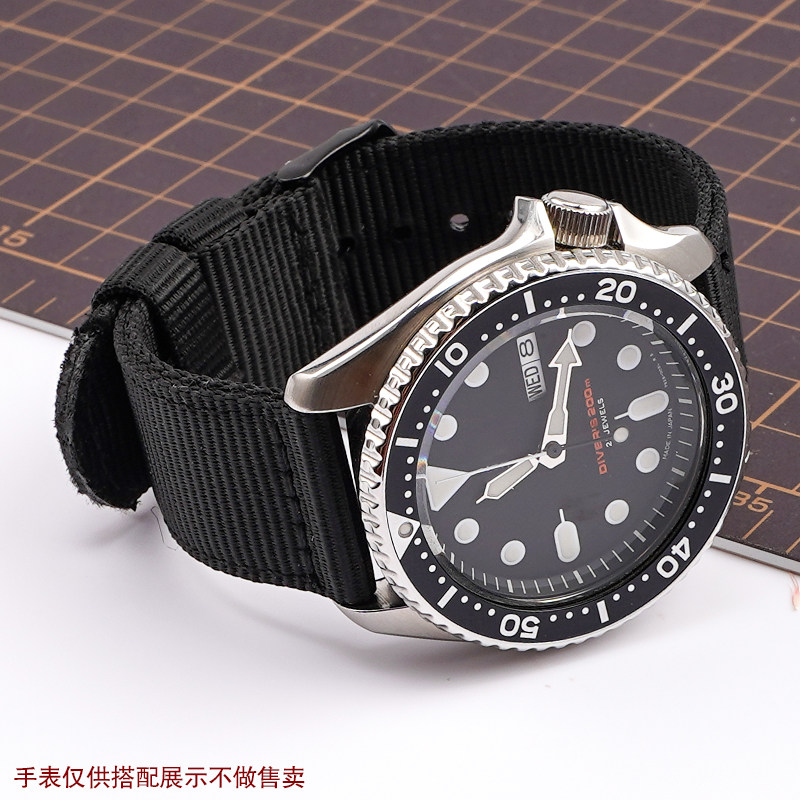 沐时nato代用dw精工编织尼龙帆布 沐时配件