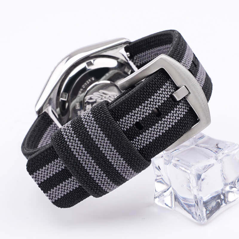 代用dw运动弹力透气尼龙编织帆布 沐时配件