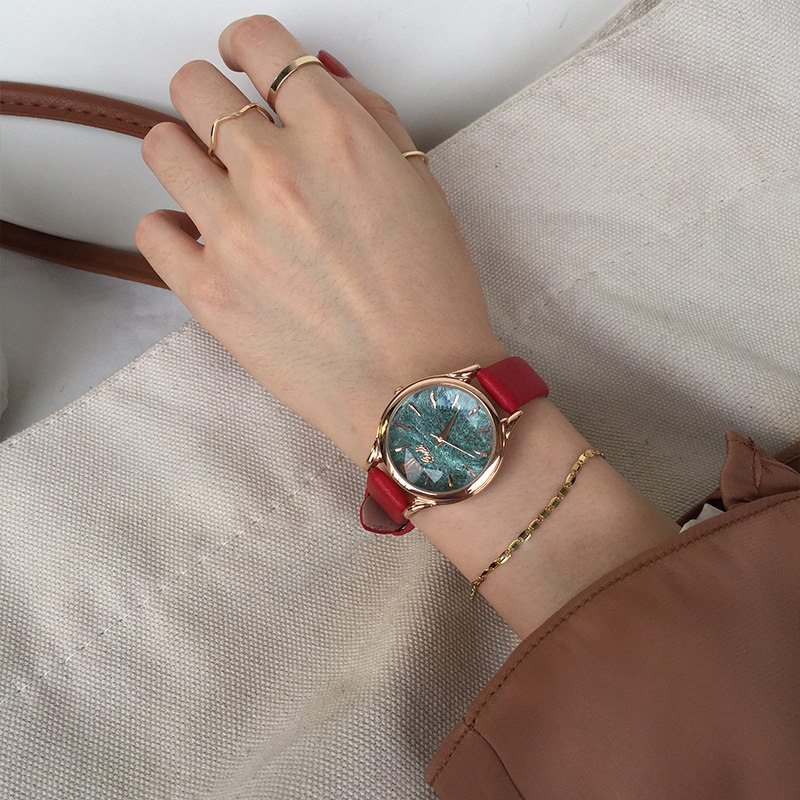 2020新款歌迪正品女ins风防水表 歌迪老林国产腕表