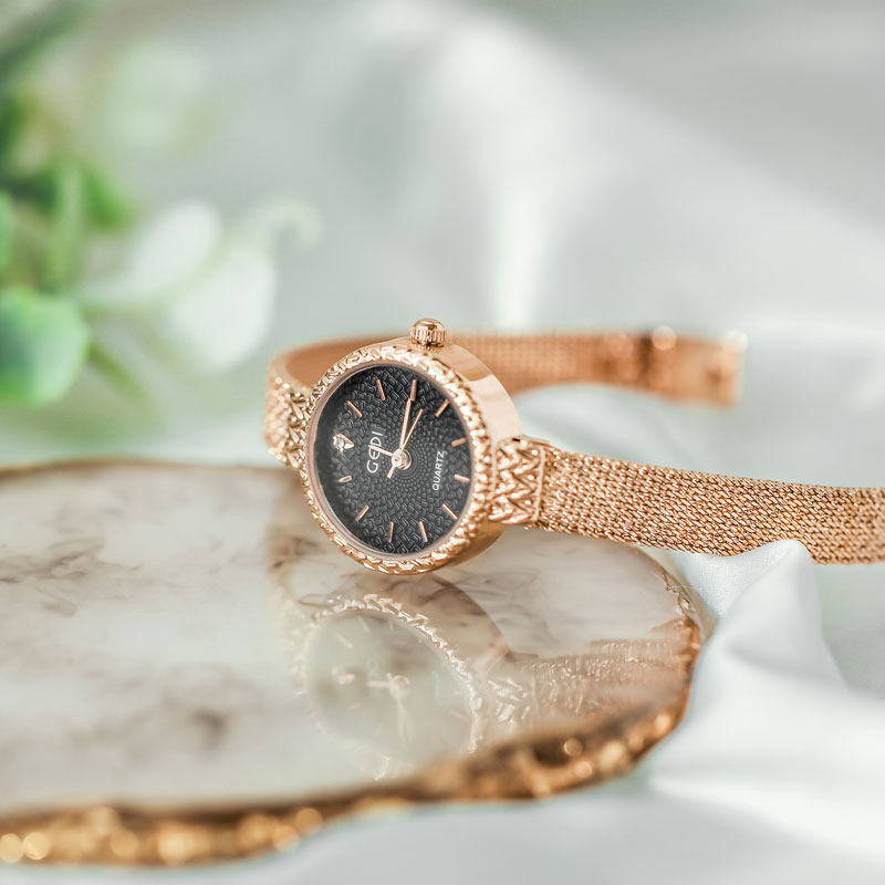 日本agete轻奢麦穗女ins学生表 歌迪老林国产腕表