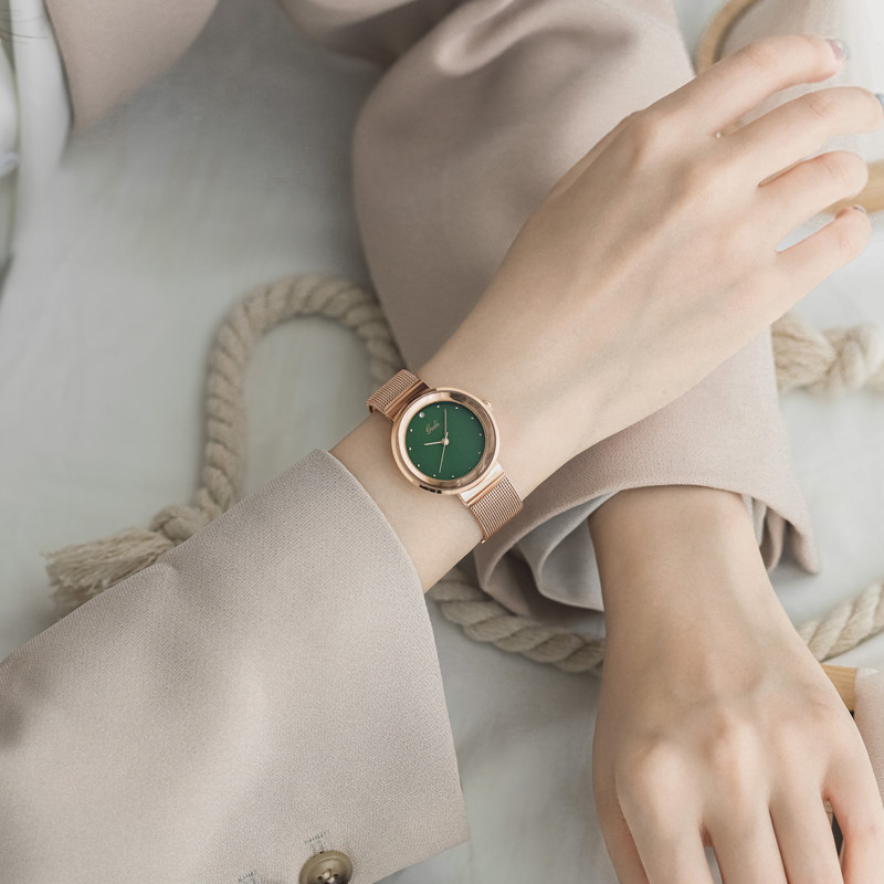 2020新款简约气质学生复古冷淡手表 歌迪老林国产腕表