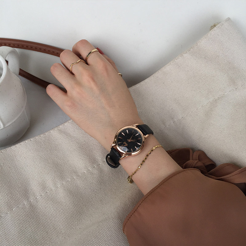 2020新款歌迪正品女ins风防水表 歌迪老林国产腕表