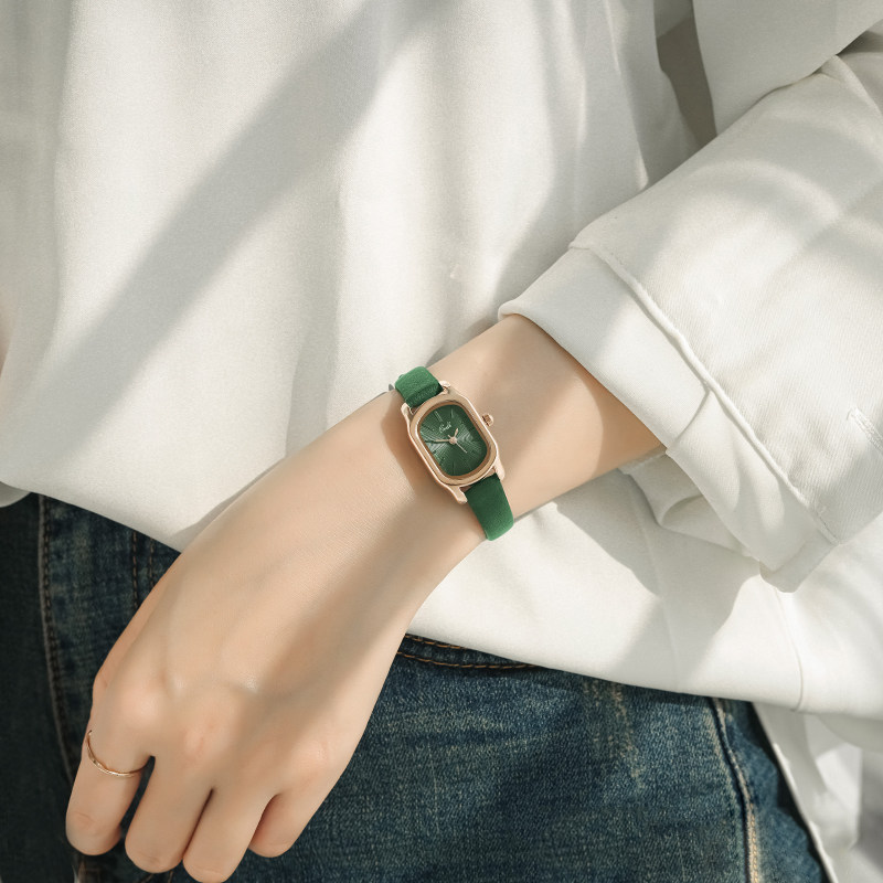 复古简约气质ins风学生防水手表 歌迪老林国产腕表
