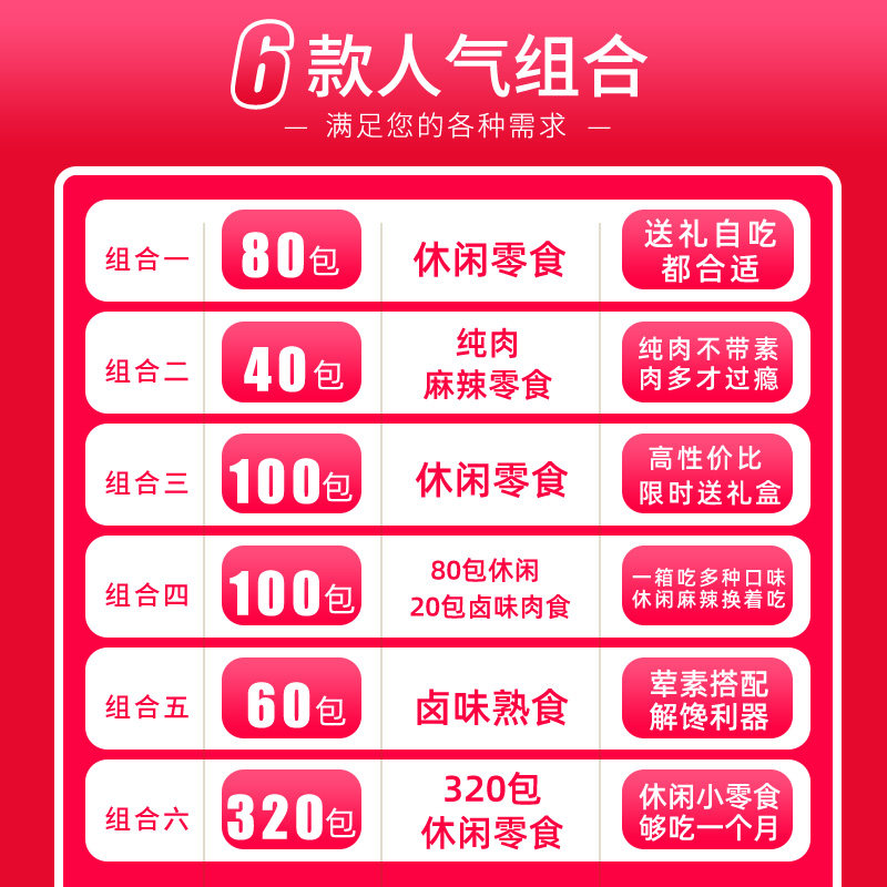 小休闲食品网红混装组合女生大礼包 乐崇派膨化食品