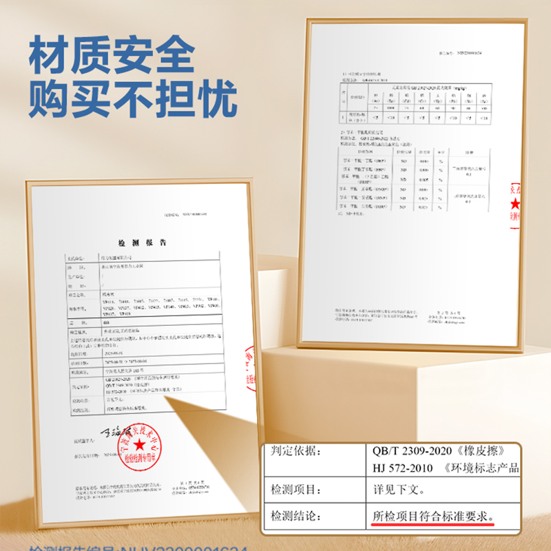 得力推拉橡皮彩色推推乐小学生用橡皮擦不易留痕少屑橡皮擦创意推动伸缩美术绘画铅笔儿童幼儿园三角象皮擦 - 图3