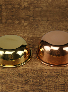 铜之心黄铜紫铜加厚小孩子铜餐具