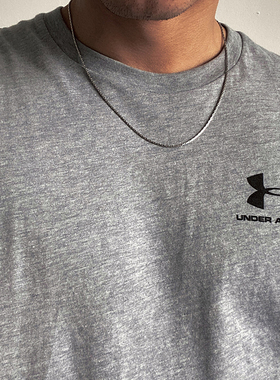 钛钢男士项链轻奢小众锁骨链女ins嘻哈爆款项圈简约百搭饰品简约