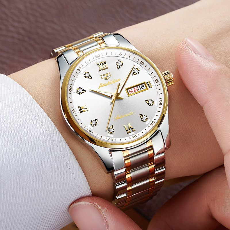 瑞士正品名牌情侣一对价男女士对表 苏馥吉国产腕表