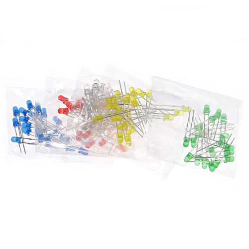 3mm发光二极管灯珠直插3V指示灯信号灯DIY实验小灯维修样品100装 - 图3