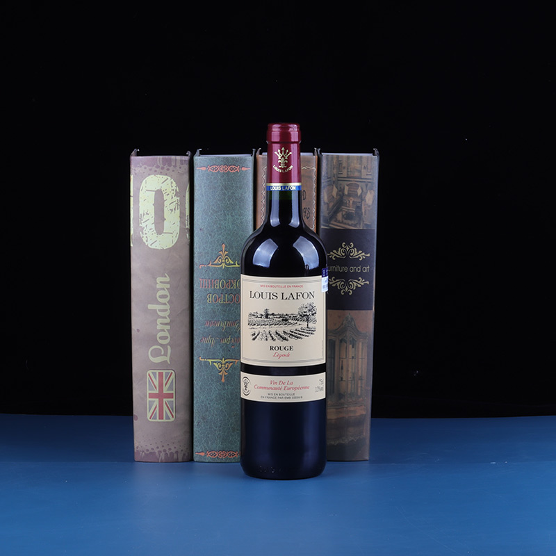 法国原瓶进口红酒LOUISLAFON路易拉菲传说干红葡萄酒双支裸瓶装 - 图2