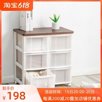 Tripod Phantom IRIS Silk Pulley Lockers Double-Row Drawer-Type Containing Cabinet Plastic Removable Living Room Bedroom 5