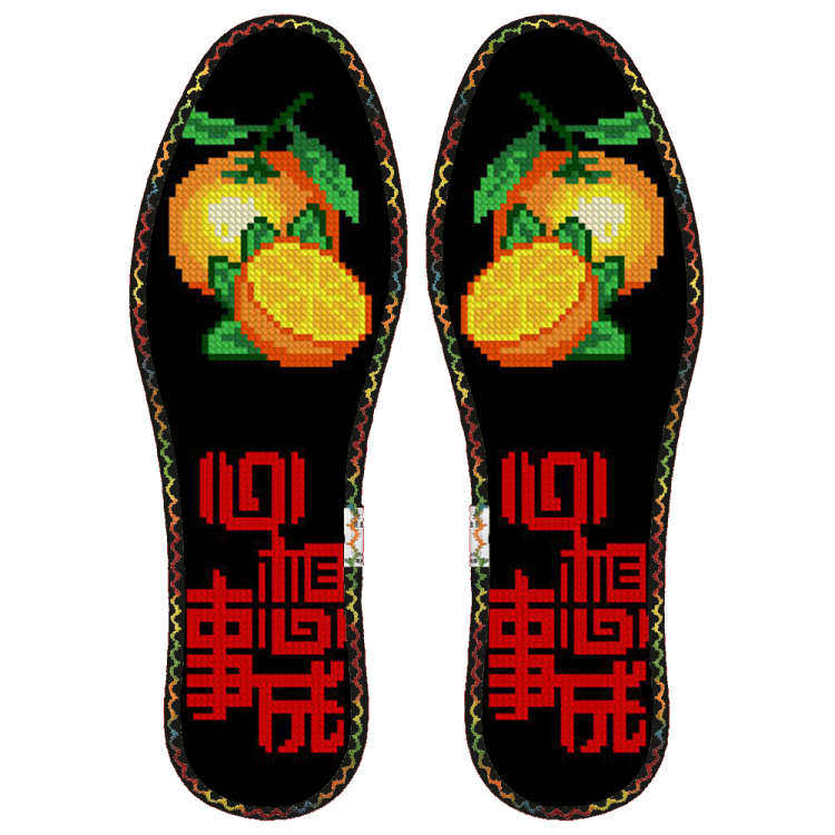 新款玫瑰香黑色底合集带花边七层纯棉布十字绣鞋垫薄款柔软小格子,淘宝优惠券,粉丝福利购,淘宝优惠卷