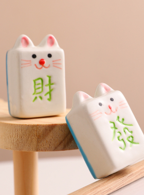 新款创意可爱迷你陶瓷装饰小摆件