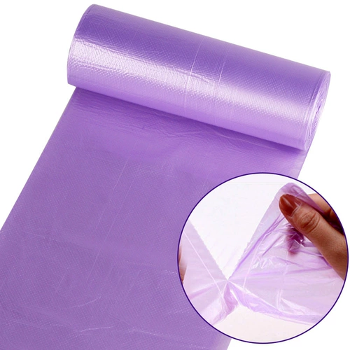 Экологичная майка топ, портативный пластиковый мусорный мешок для домашнего использования, увеличенная толщина