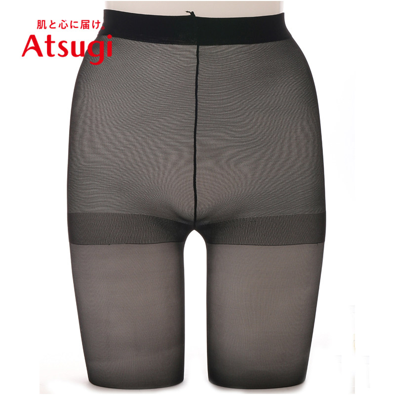 atsugi /厚木【黒】日本进口春夏丝袜 ATSUGI厚木海外连裤袜/打底袜