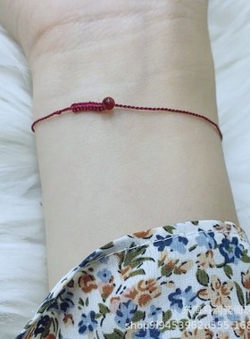 【已售10W+】不掉色极细小红绳