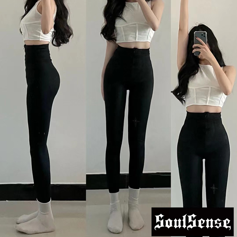 soulsense专业塑形提臀瘦腿面料裤 soulsense塑身美体裤