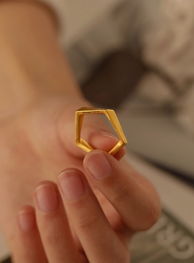 s925情侣对戒时尚个性食指