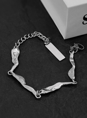 男女合金日韩不规则设计手链